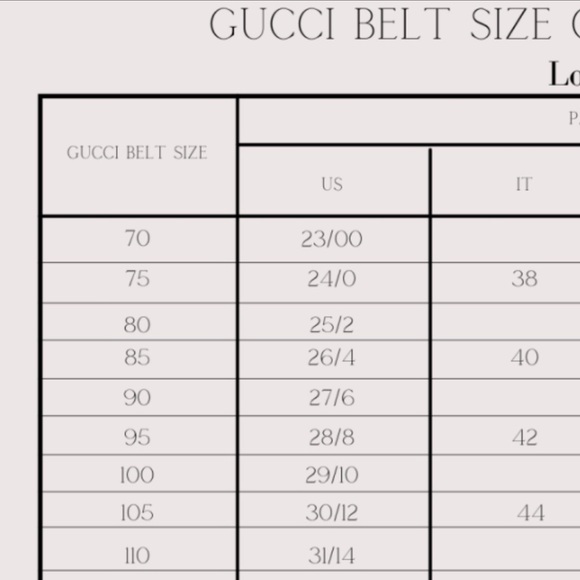 Vintage GUCCI Logo Belt size 75 or 24/0 XS - Picture 15 of 16